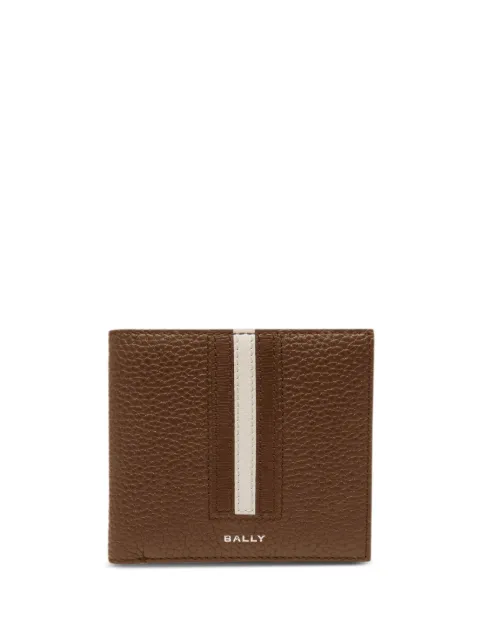Bally logo-stamp leather wallet