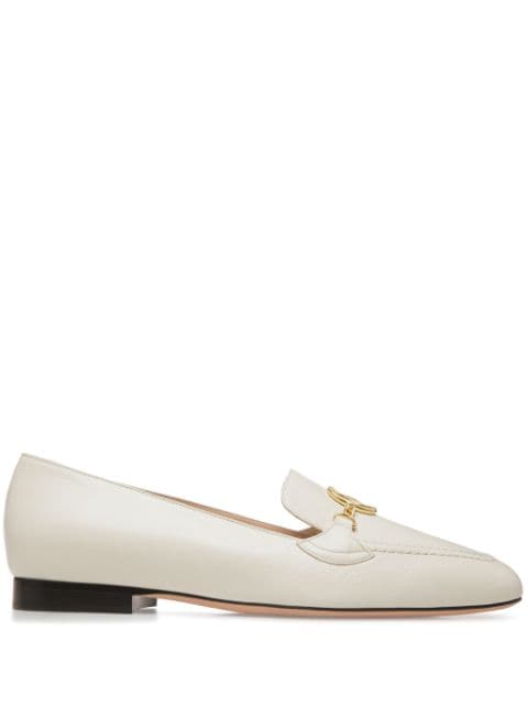 Bally O'Brien Goat grained loafers