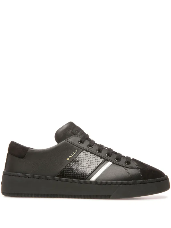 Bally Roller lace up Sneakers Black FARFETCH AZ