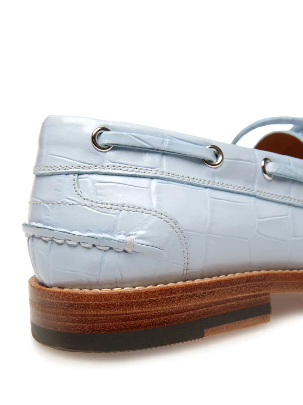 Bally Rimion crocodile-effect loafers Blue