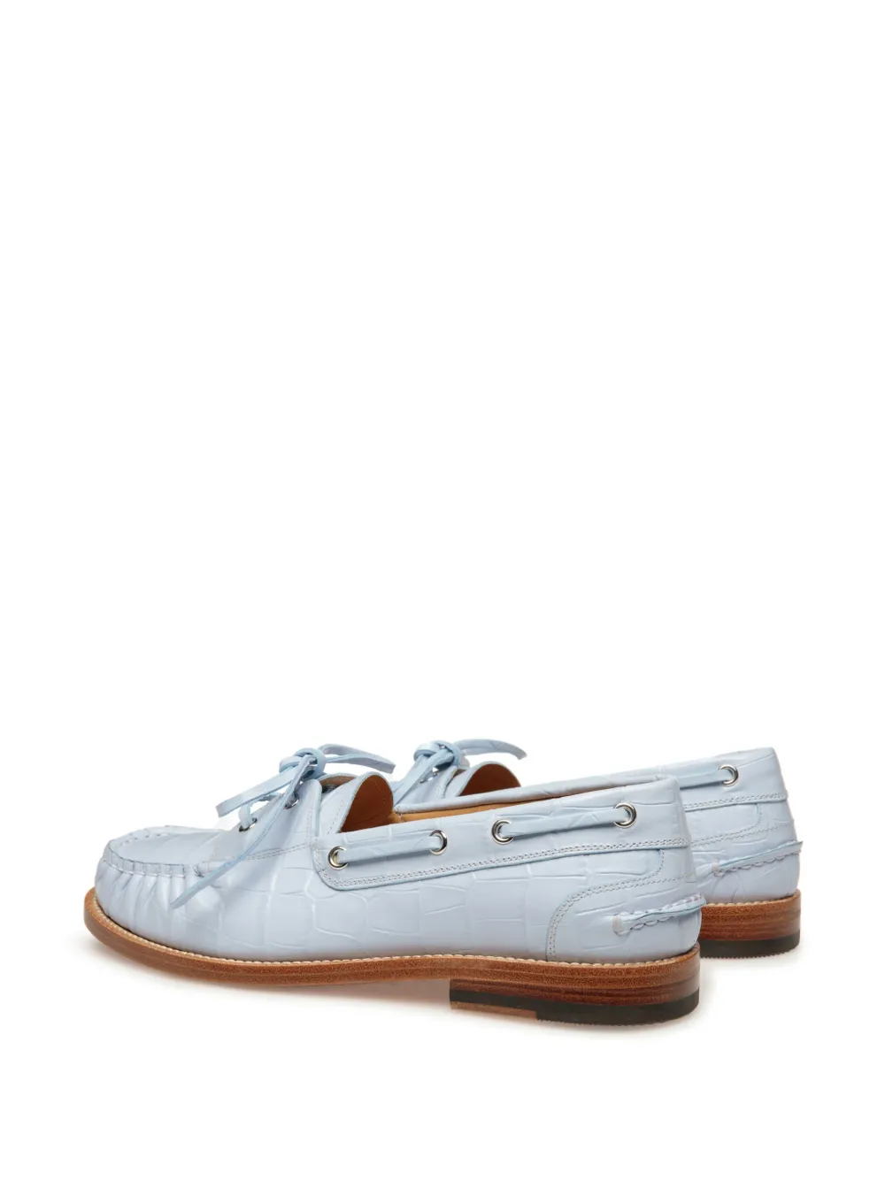 Bally Rimion crocodile-effect loafers Blue