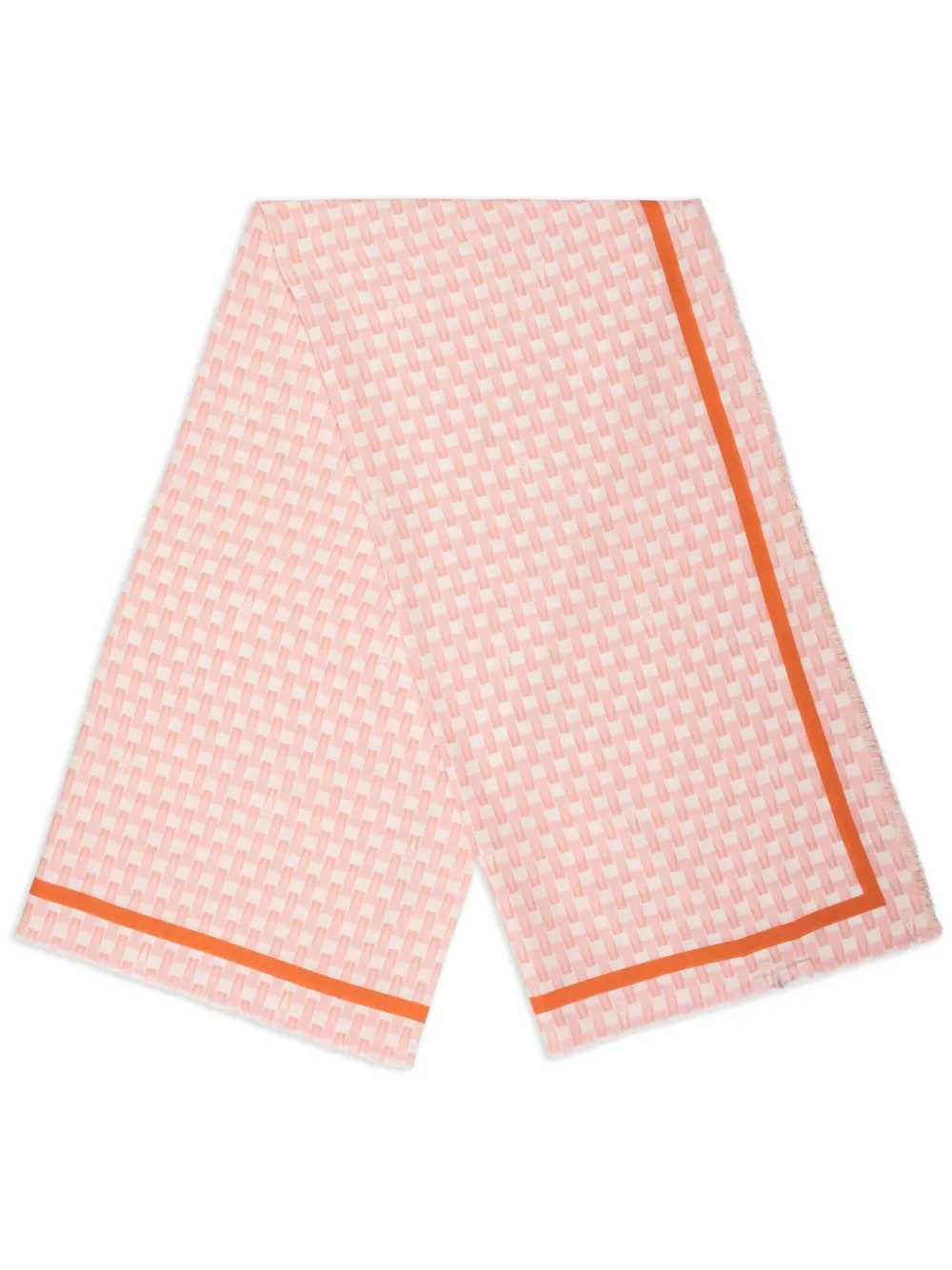 Bally mascada con estampado geométrico | rosado | Image 1