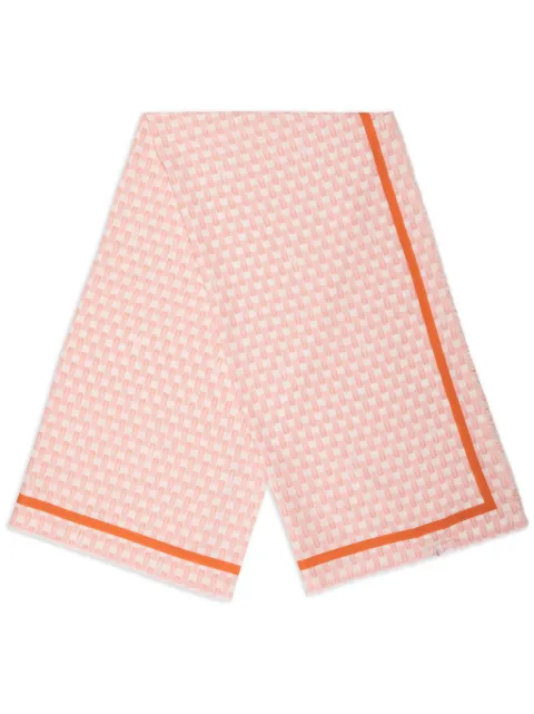 Bally mascada con estampado geométrico