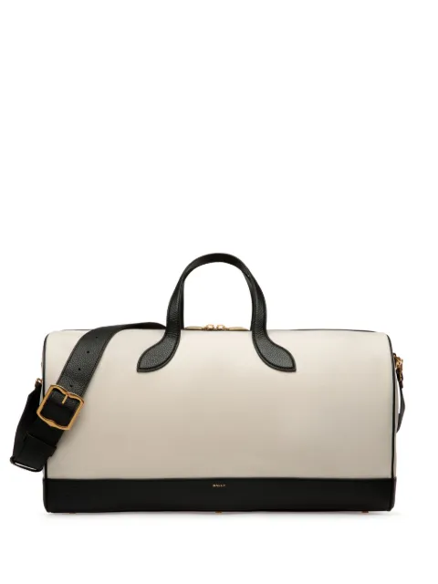 Bally Bar leather-trim holdall