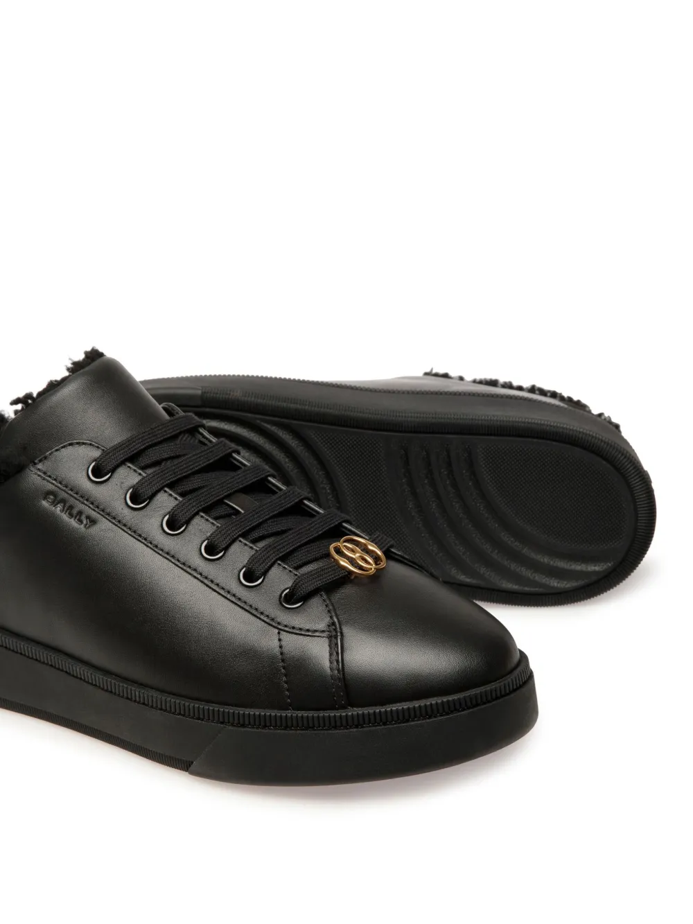 Bally Ryver-fur sneakers Black