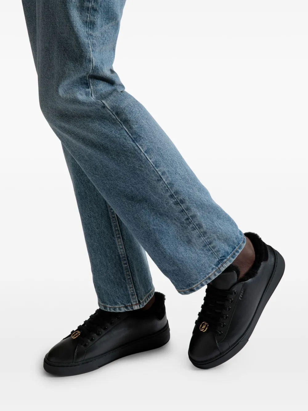 Bally Ryver-fur sneakers Black