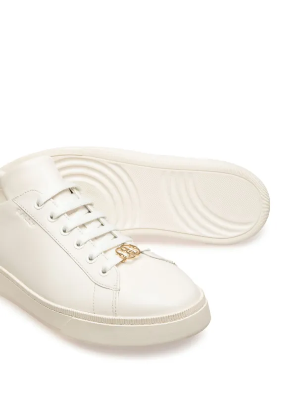 Bally Ryver Leather Sneakers | White | FARFETCH