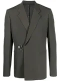 Givenchy U-Lock buckle wool blazer - Green