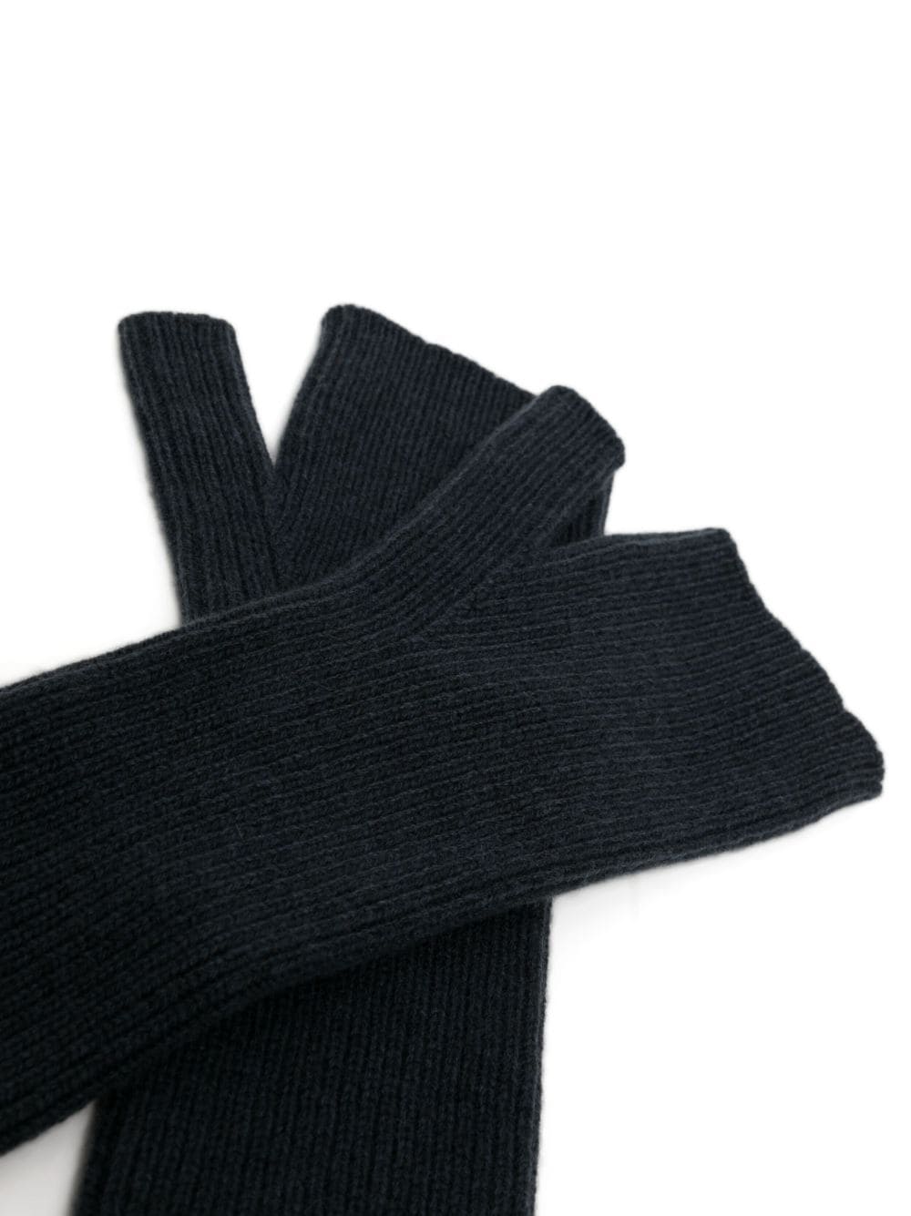 Image 2 of N.Peal fingerless cashmere gloves