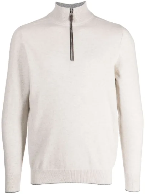 N.Peal Carnaby Pullover mit Reißverschluss