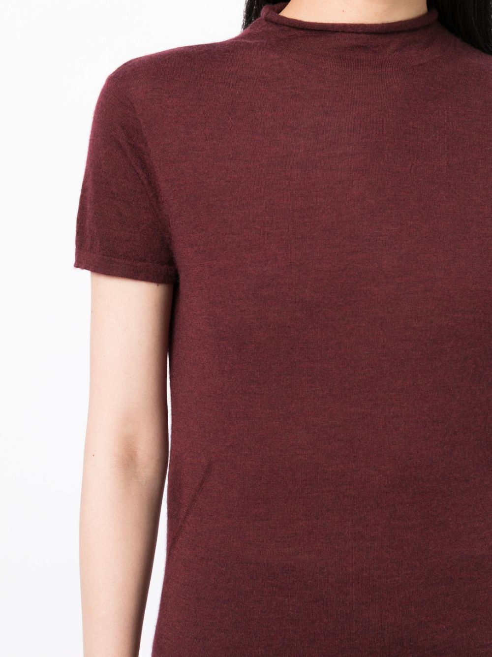 N.Peal Kasjmier T-shirt Rood