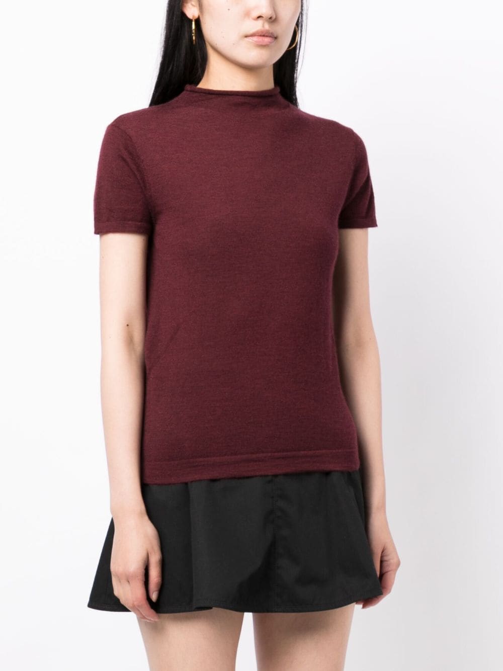 N.Peal Kasjmier T-shirt Rood