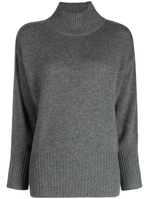 N.Peal high-neck cashmere jumper