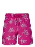 Vilebrequin Mistral graphic-print swim short - Pink