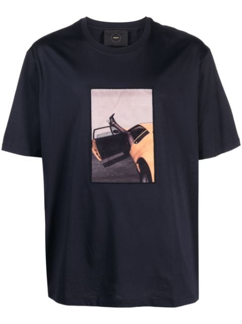 Limitato photograph-print cotton T-shirt