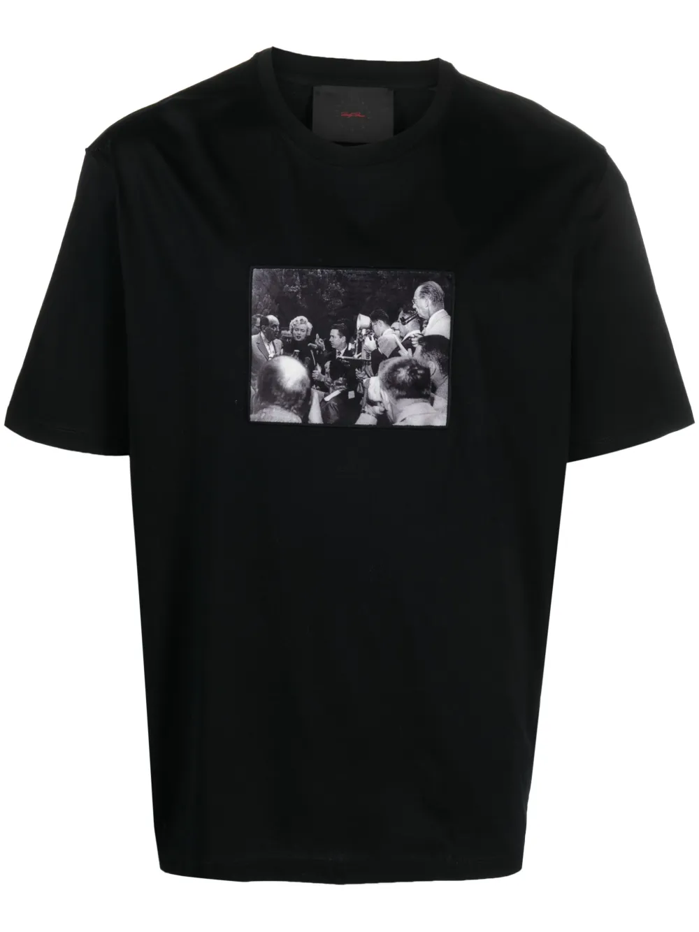 photograph-print cotton T-shirt