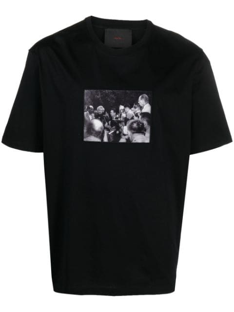 Limitato photograph-print cotton T-shirt