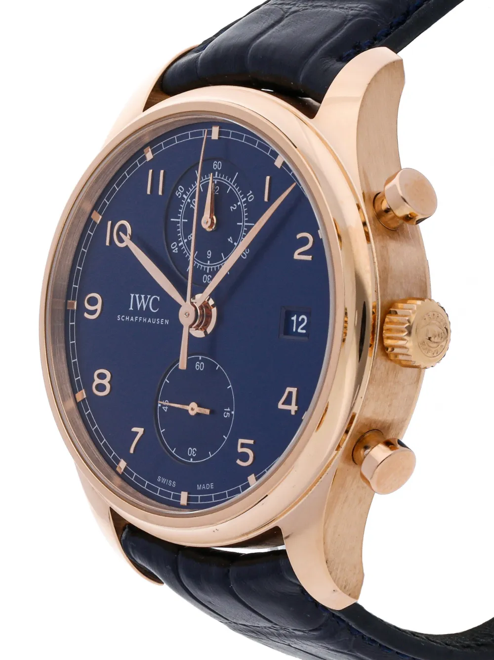 Iwc portugieser chronograph online gold