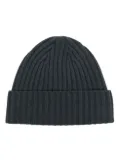 N.Peal chunky rib-knit beanie - Blue