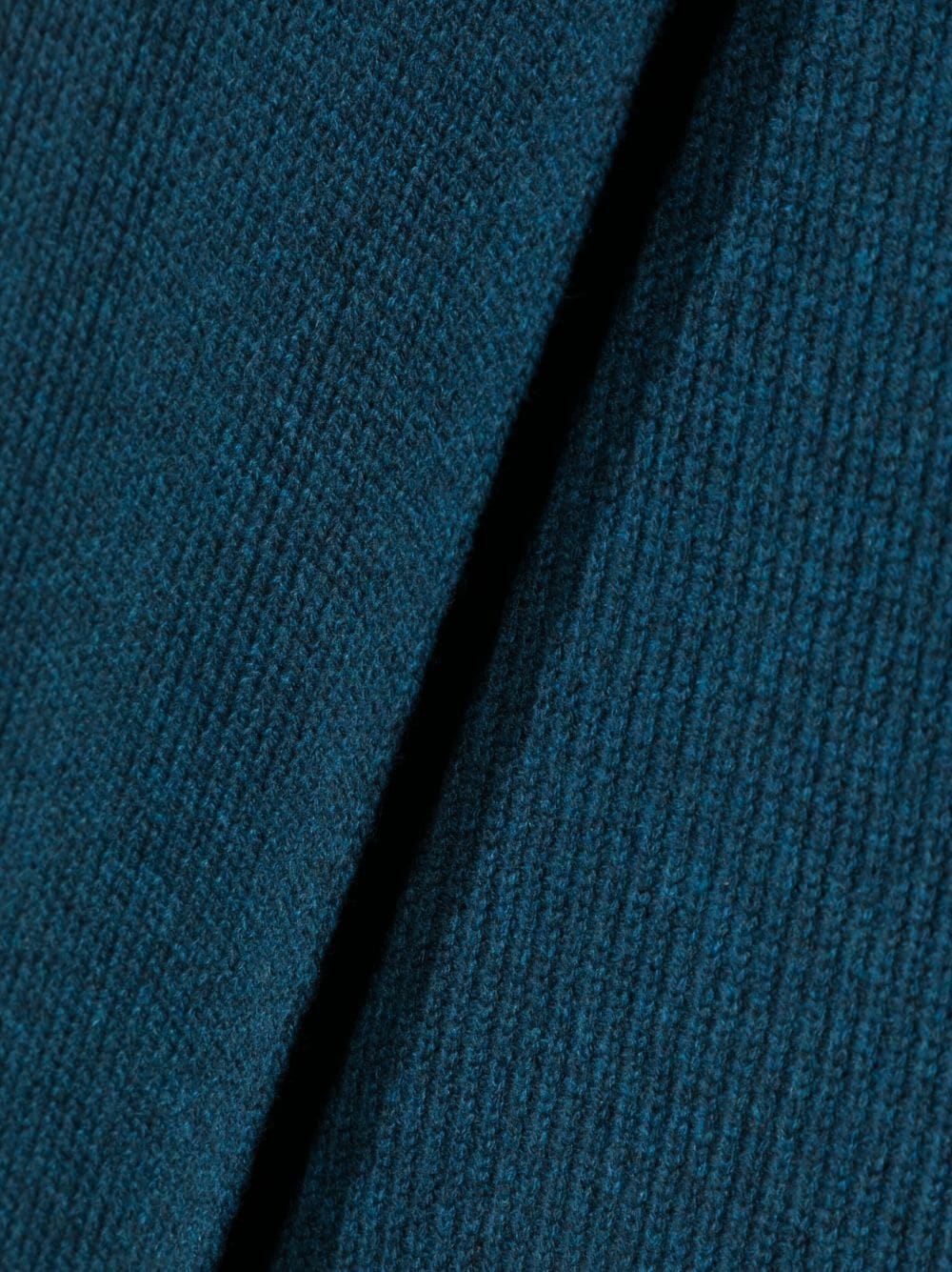 N.Peal Ribgebreide sjaal - Blauw