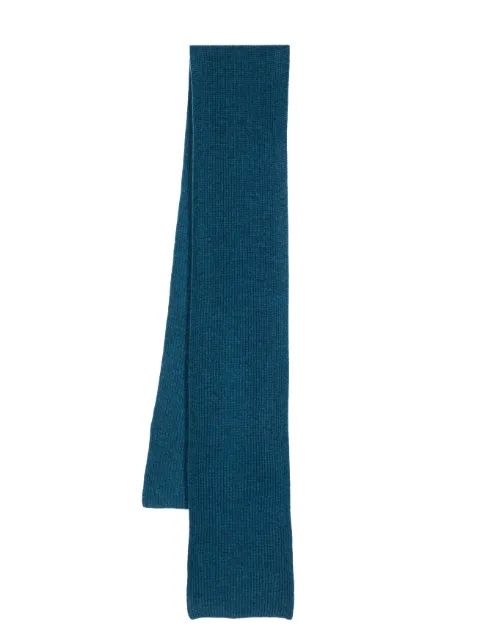 N.Peal ribbed-knit cashmere scarf