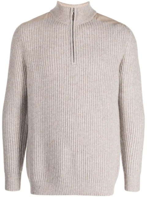 N.Peal Marl organic-cashmere cardigan