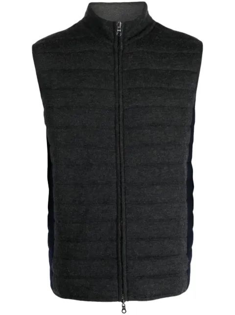 N.Peal zip-up padded gilet