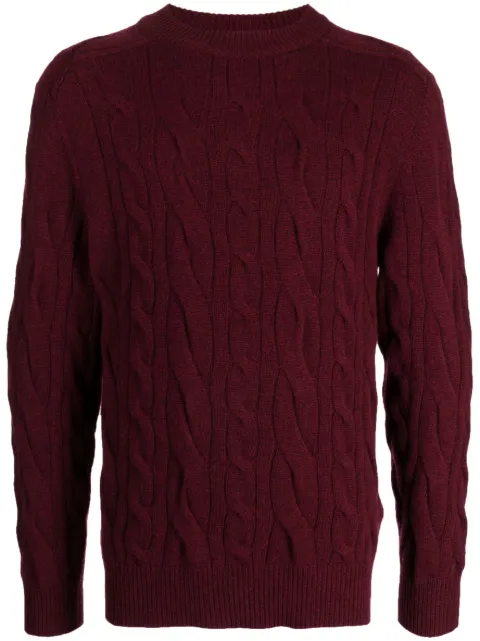 N.Peal cable-knit cashmere jumper