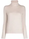 N.Peal roll-neck knit jumper - Neutrals
