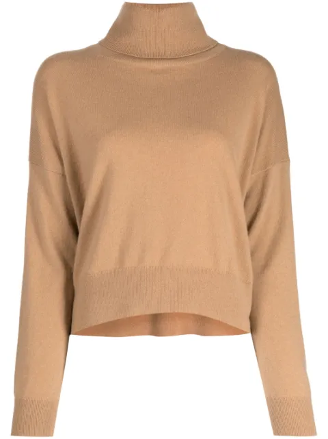 N.Peal Relaxed roll-neck jumper