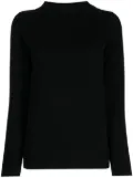 N.Peal funnel-neck cashmere sweatshirt - Black