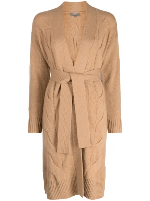 N.Peal cable-knit cashmere cardigan
