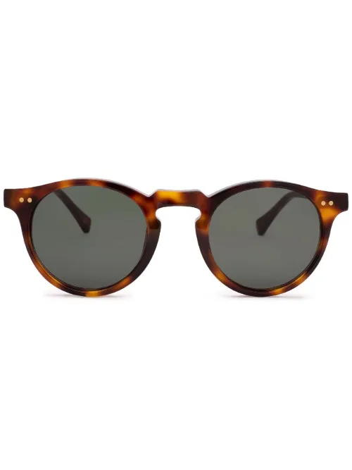 Lunettes de soleil Malibu à monture ronde - Nialaya Jewelry - Modalova