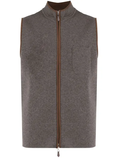 N.Peal Milado fine-knit cashmere gilet