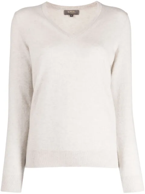N.Peal V-neck cashmere jumper