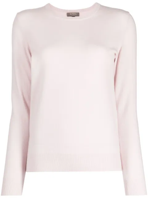 N.Peal ribbed-knit cashmere jumper