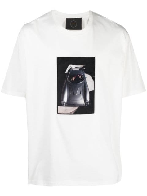 Limitato photograph-print cotton T-shirt