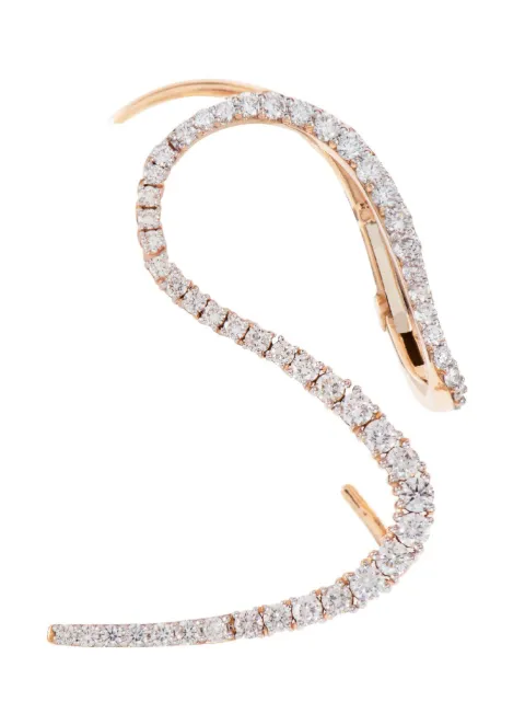 Marie Mas Cosmic Earring diamond version - Left ear