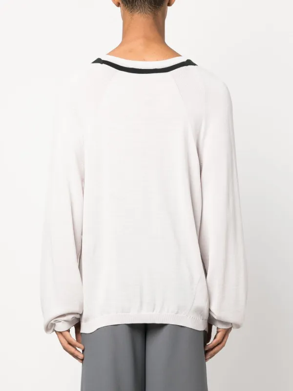 Kiko Kostadinov Murad V-neck Jumper - Farfetch