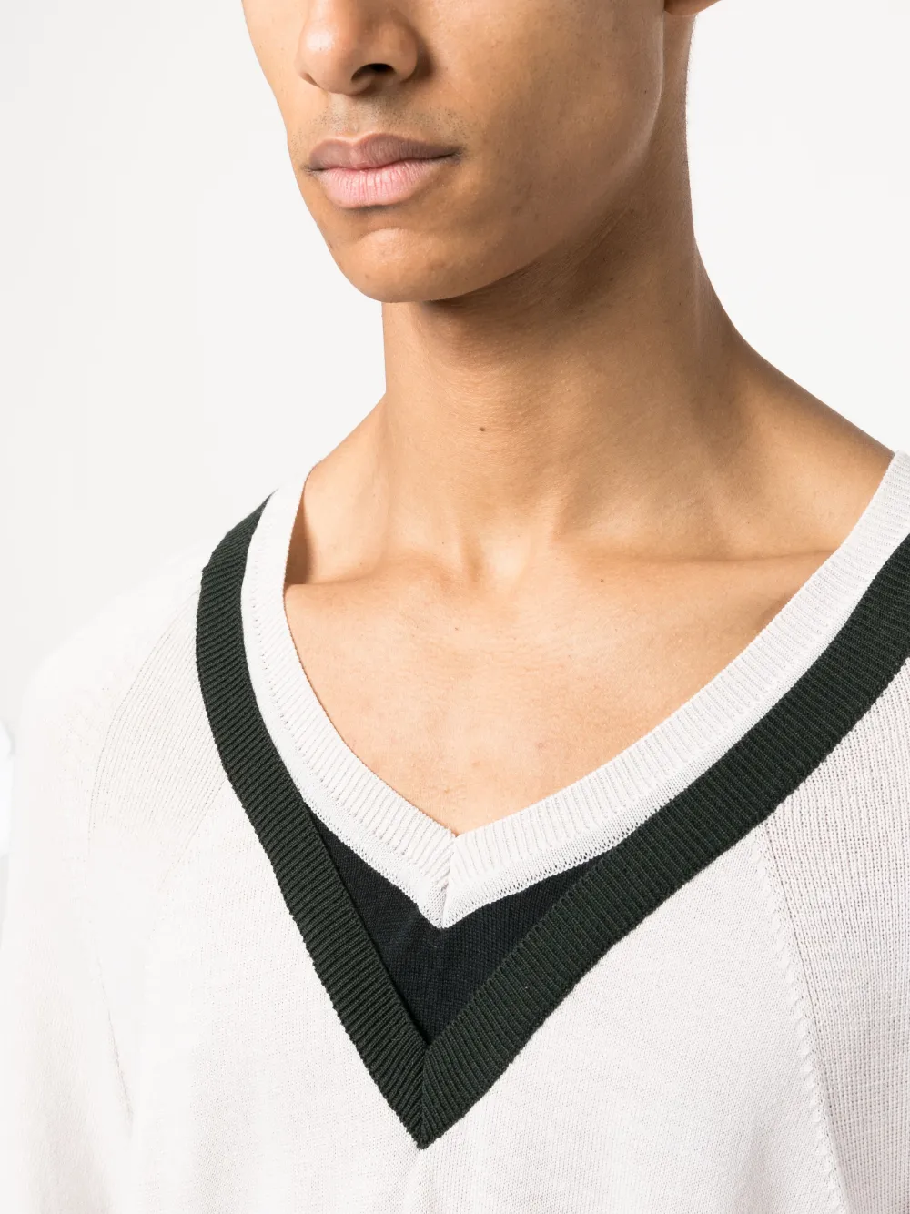 Kiko Kostadinov Murad V-neck Jumper - Farfetch