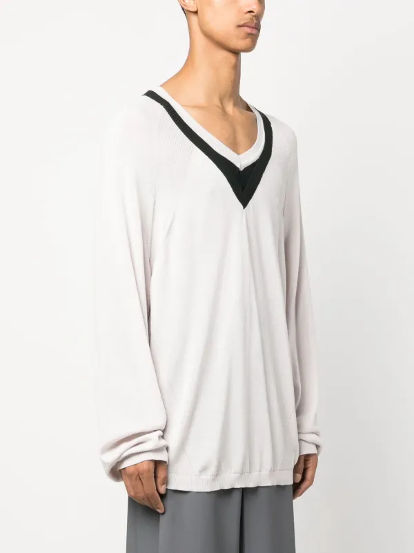 Kiko Kostadinov Murad V-neck Jumper - Farfetch