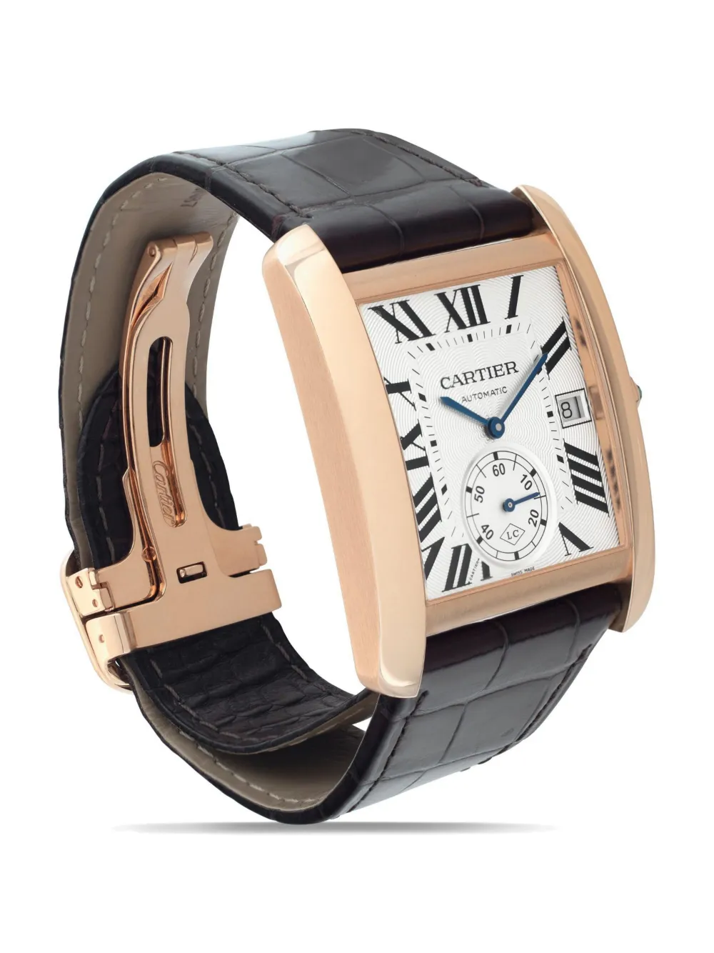 Pre-owned Cartier Tank Mc 35mm In Silver | ModeSens