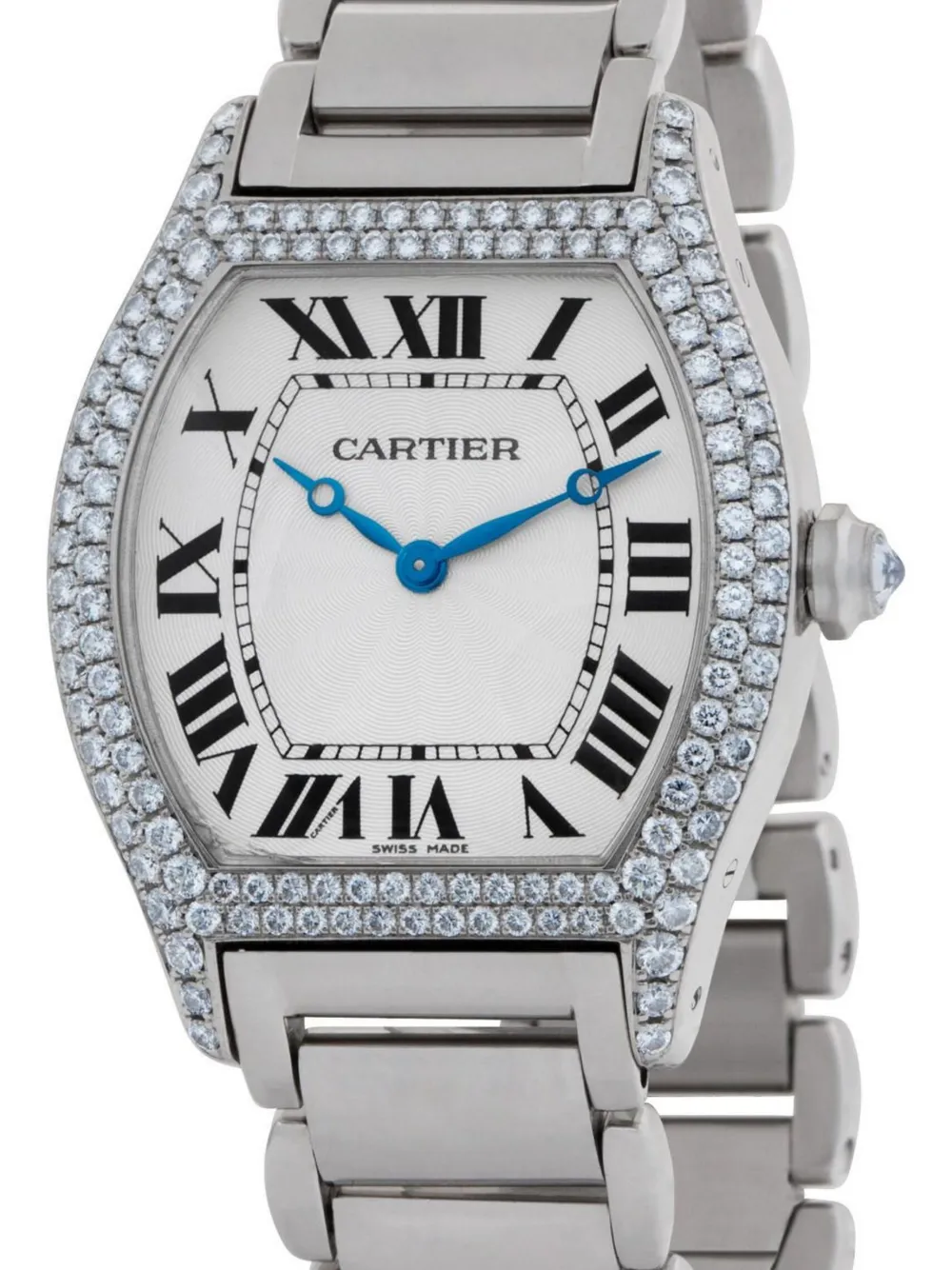 Cartier 2010s pre-owned Tortue 34mm - Wit