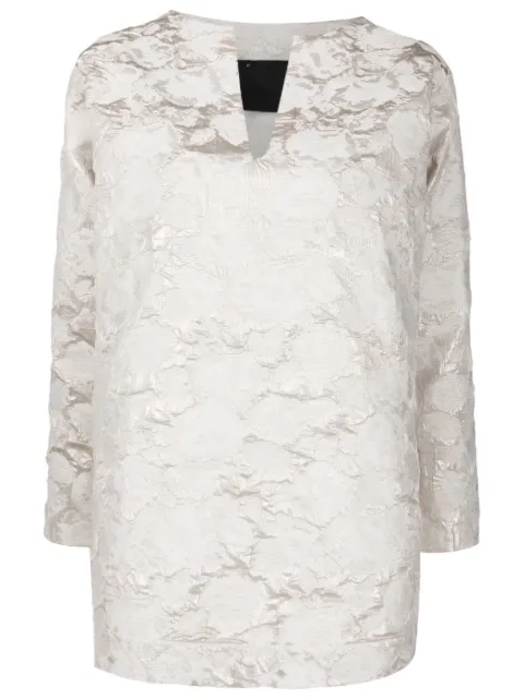 Andrea Bogosian Kaftan com efeito brocado