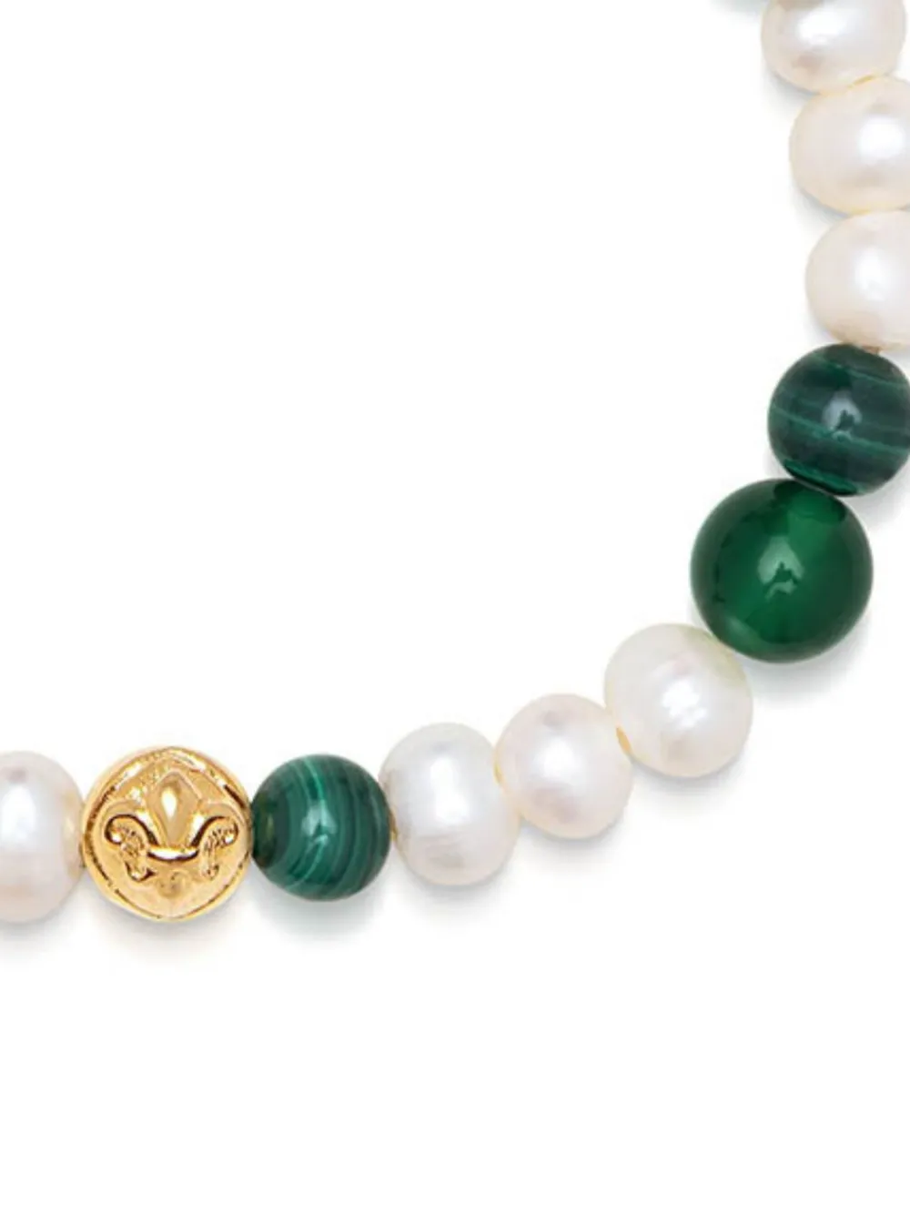 Nialaya Jewelry two-tone pearl bracelet | Image 2