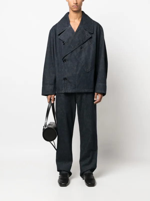 LEMAIRE Dispatch double-breasted Denim Jacket - Farfetch