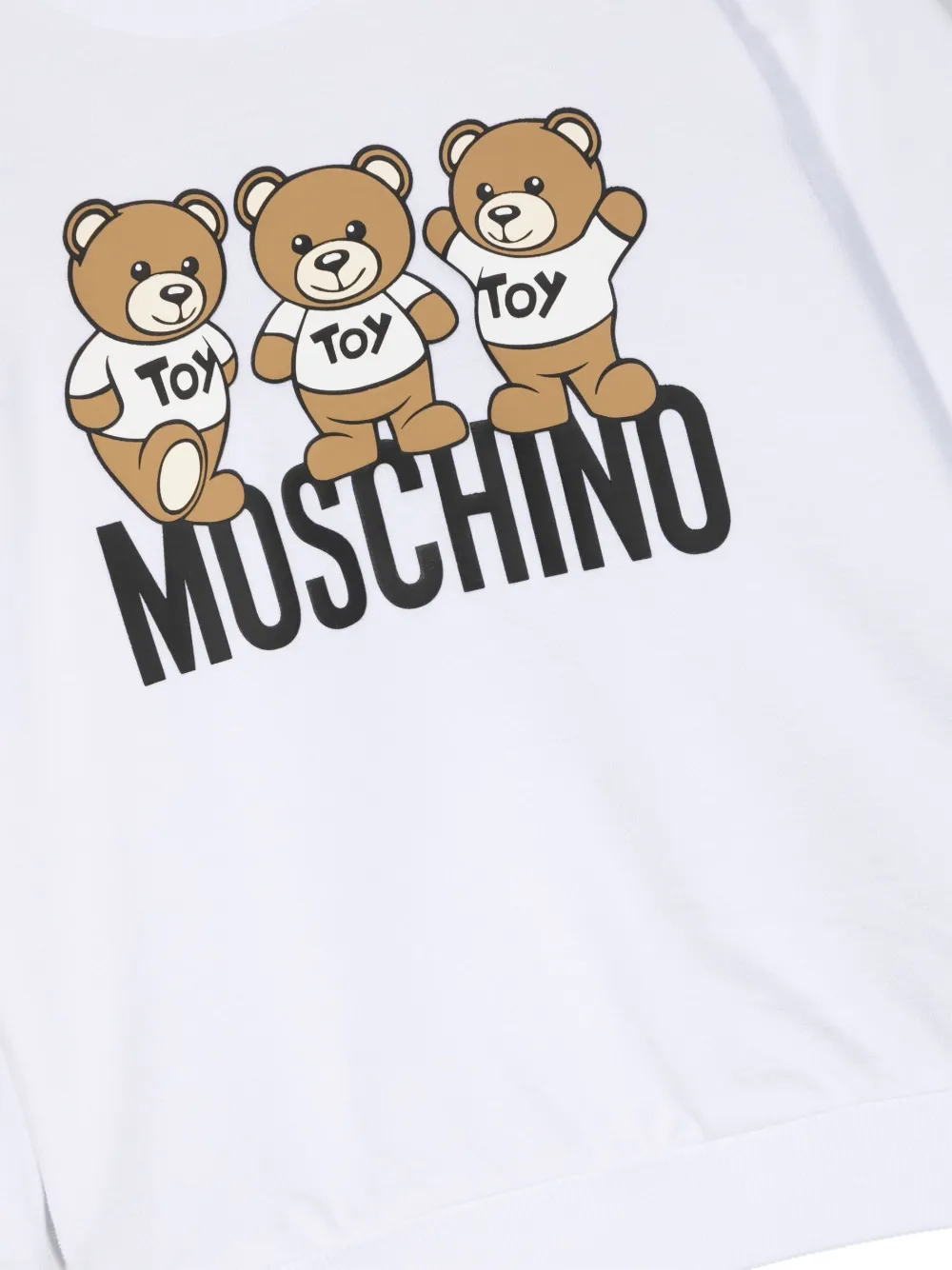 Moschino Kids Sweatshirt Mit Leo TeddyPrint Farfetch