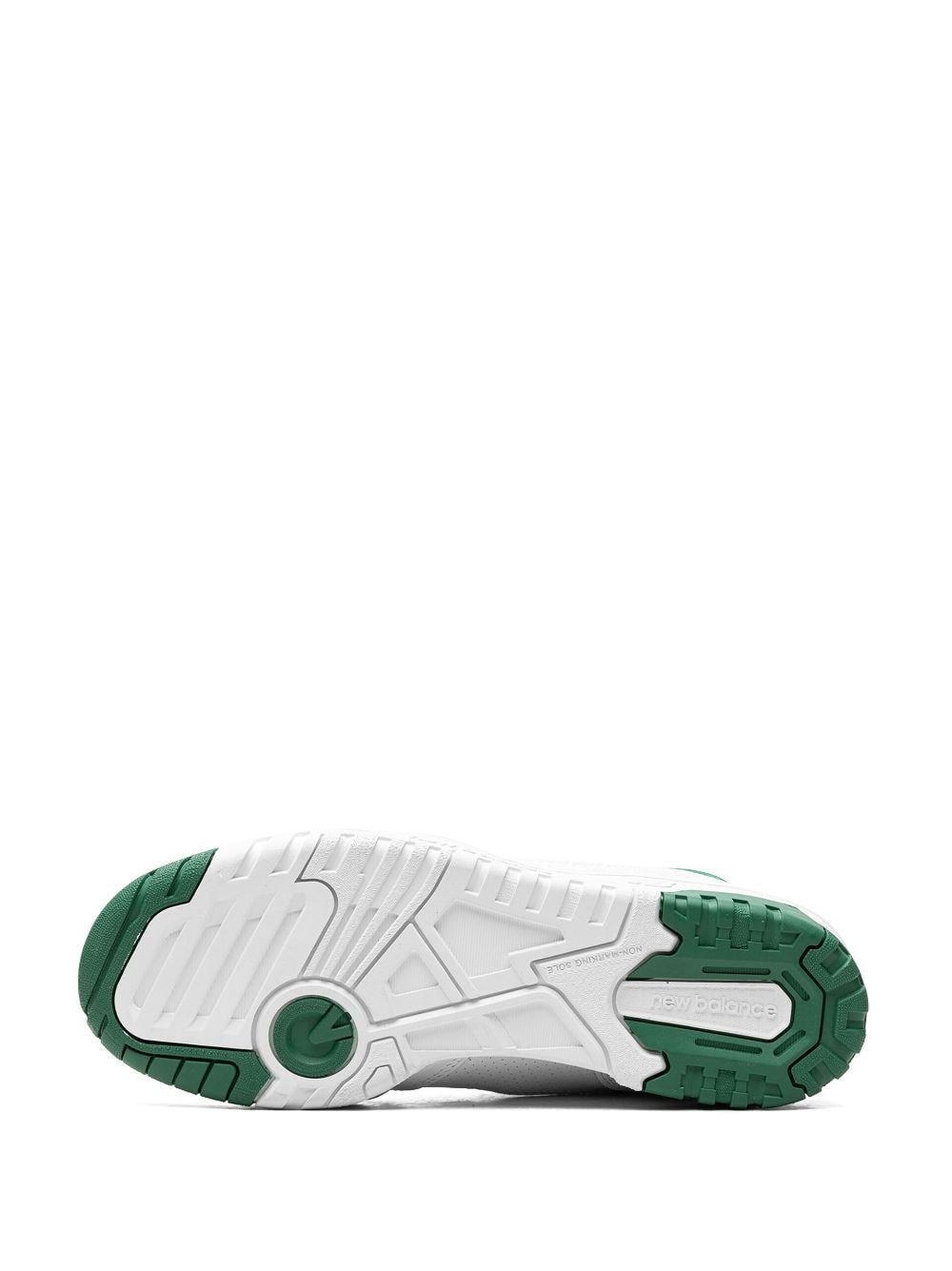 Shop New Balance 550 "white Green Cream" Sneakers