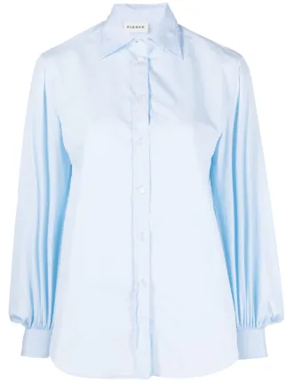 P.A.R.O.S.H. 売れ筋商品|||パロッシュ Tシャツ トップス レディース Tops Blue HeRIN.CYE | Circle boyfriend tops (Tシャツ・カットソー(長袖