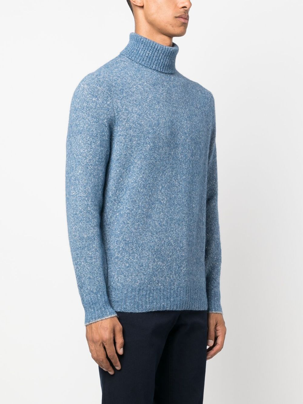 Brunello Cucinelli roll-neck wool-blend jumper Men